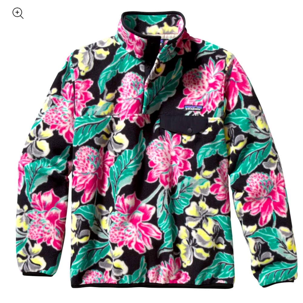 Patagonia Synchilla Snap T Pullover in Manoa Black
